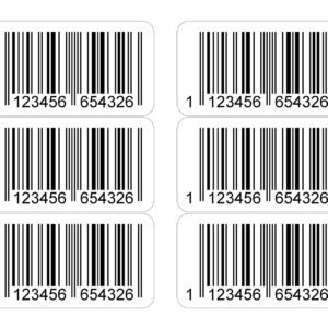 Your EAN Barcode Numbers Printed to Labels / Stickers