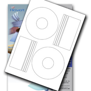 Hovat CD / DVD Labels Matt Offset PressIt style