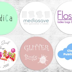 Custom Personalised Label Printing / Business Product Packaging / Company Logo Stickers