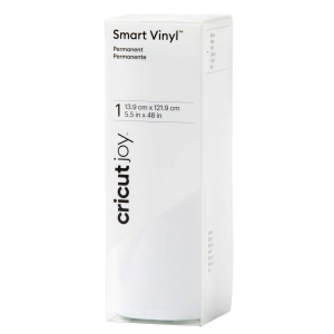 Cricut Joy Smart Vinyl – Permanent Matt White 2009832 - 5.5"x48" 13.9x121.9cm